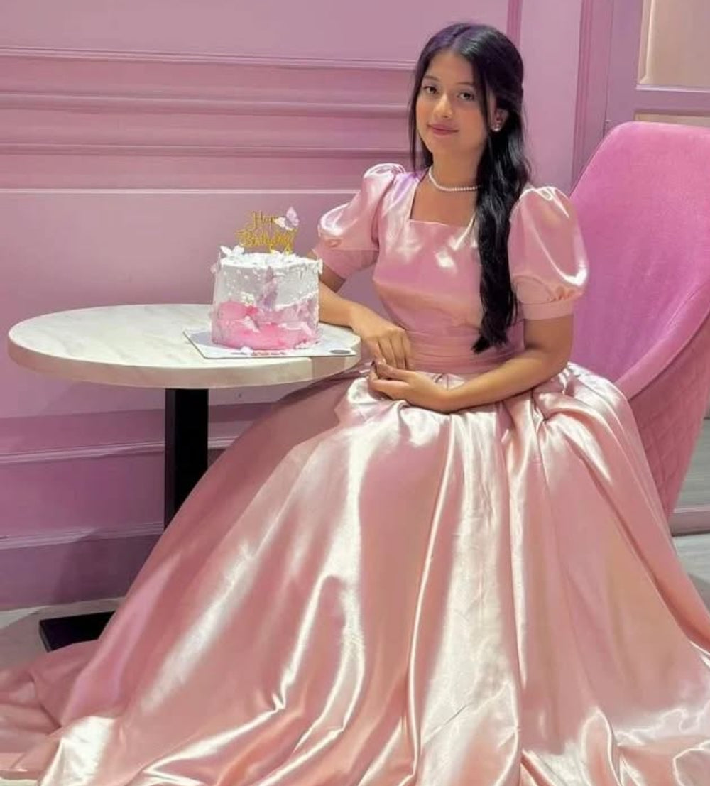 Satin Gown