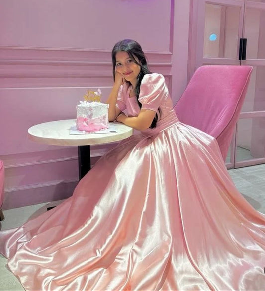 Satin Gown